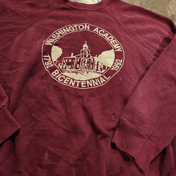 1992 Washington Academy Crewneck - Picture 2 of 4